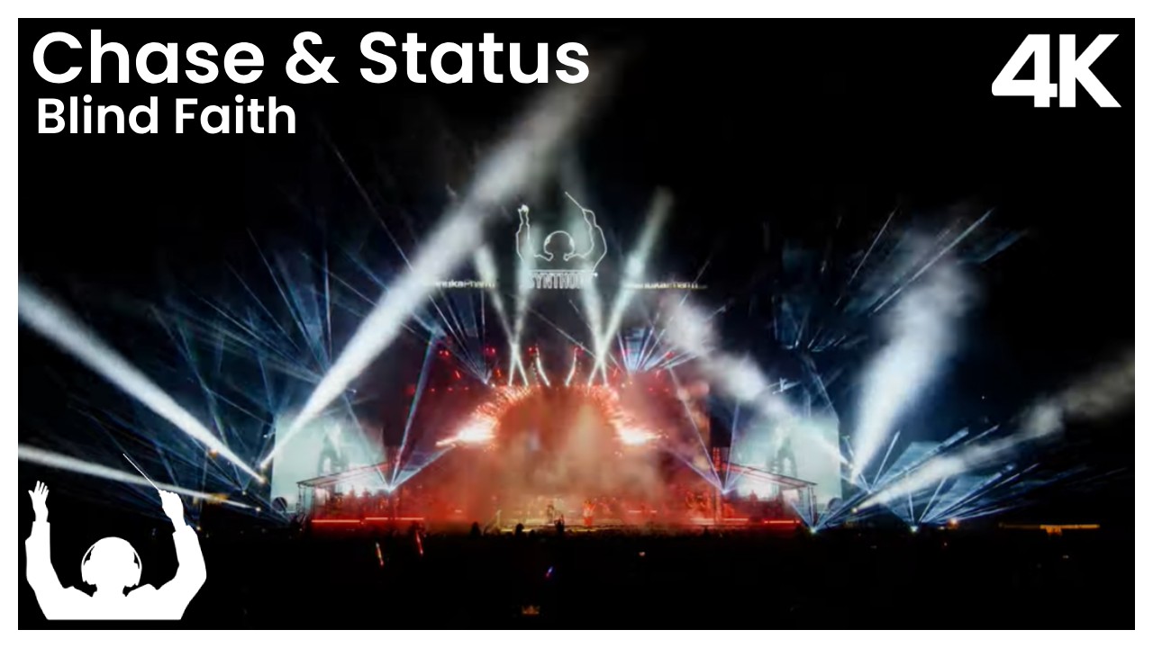SYNTHONY – Chase & Status ‘Blind Faith’ (Live at The Auckland Domain 2024) | ProShot 4K