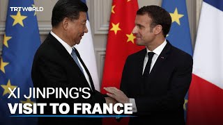 Chinese president begins his European tour, first stop in Paris