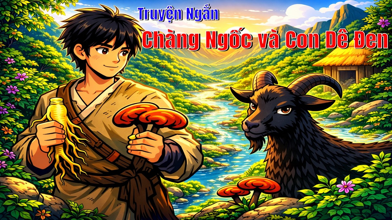 Chàng Ngốc Và Con Dê Đen – Giọt Sương Đổi Cả Vận Mệnh | Truyện Cổ Tích Dân Gian