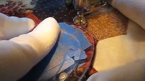 Free Motion Quilting With Rulers: Continuous Curves