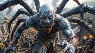 A venomous tide of millennia-old soul-devouring spiders swept through the entire city.