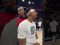 Postgame wholesome moment for Amir ❤️💙 | LA Clippers