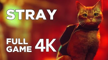 Stray | Full Game | 4K | No Commentary