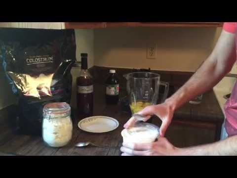 healthy-raw-egg-protein-shake---eggnog-with-colostrum-cream