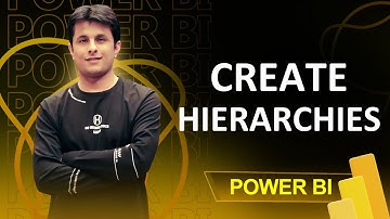 4.7 How to create Hierarchies in Power BI Matrix | Power BI Tutorials for Beginners By Pavan Lalwani