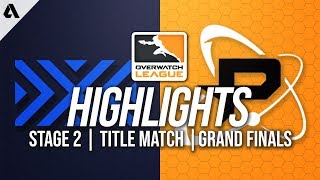 New York Excelsior vs Philadelphia Fusion | Overwatch League Highlights OWL Stage 2 Title Match