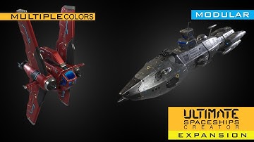Ultimate Spaceships Creator Expansion - Fab - Unreal Engine - Blender