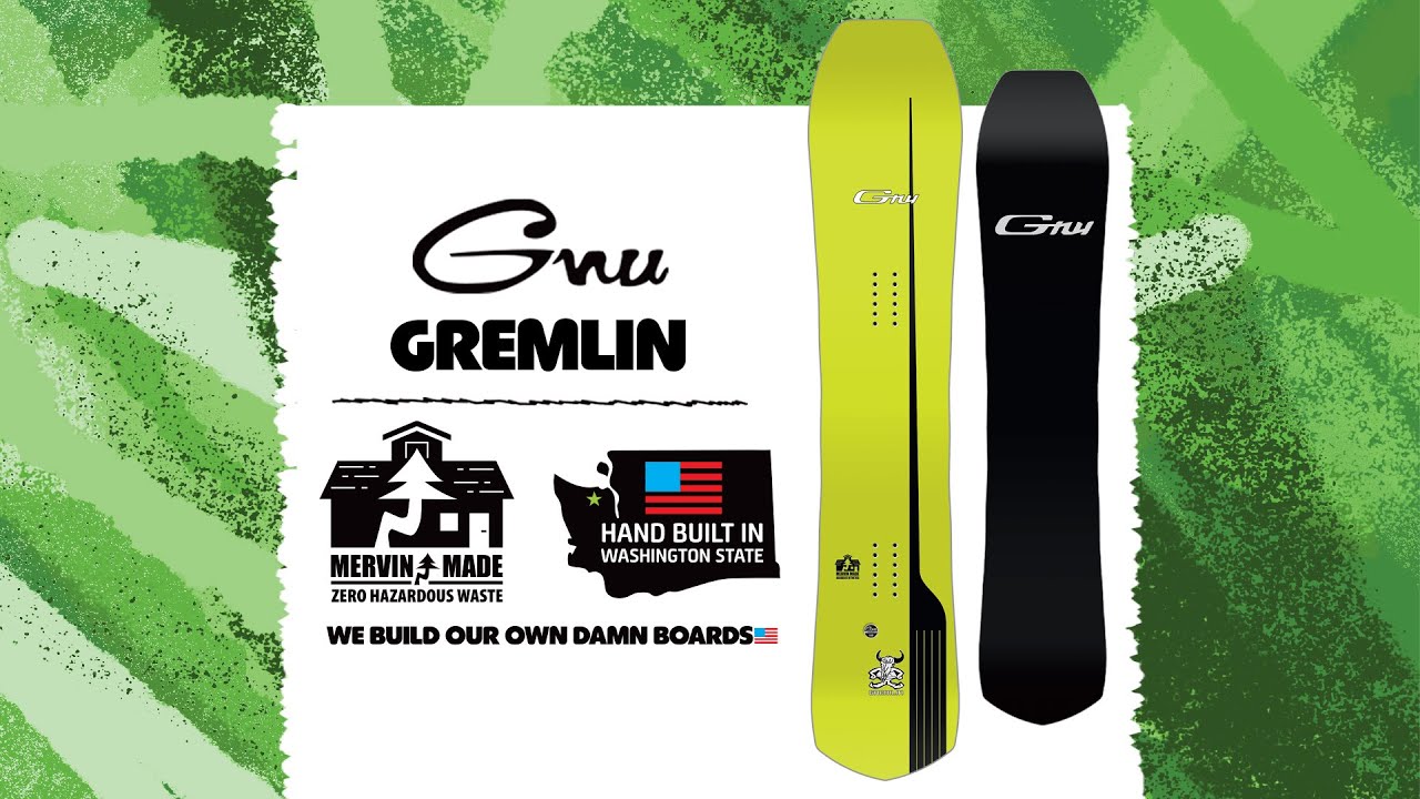 20232024 GREMLIN GNU SNOWBOARD YouTube