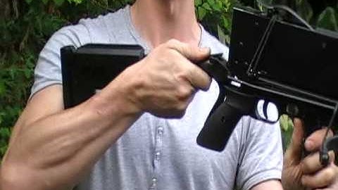 Part 1 Prototype tactical pump-action crossbow.