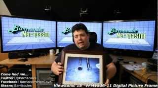 Large Digital Picture Frame Unbox and Review - 15" - Viewsonic VFM1536-11