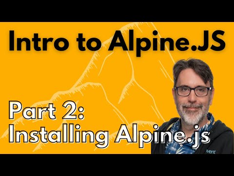 Installing Alpine.js