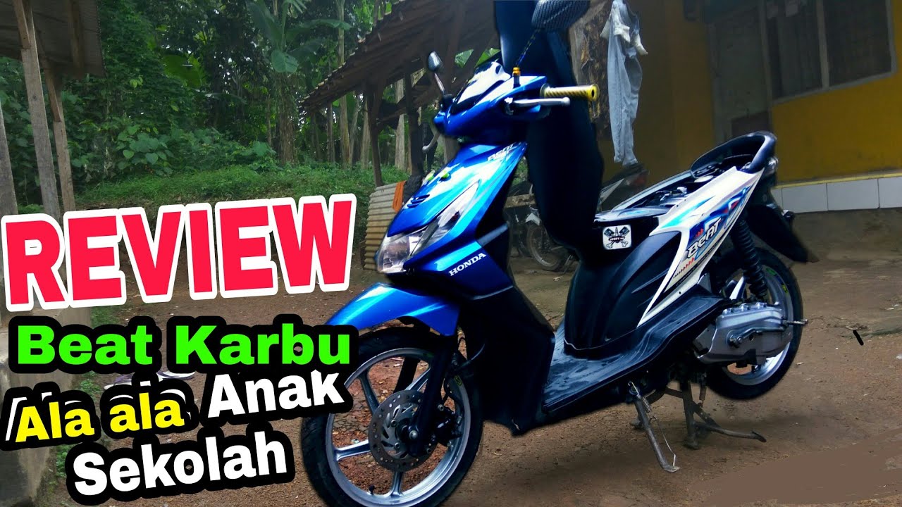 Xd83dxdca5Review Modifikasi Beat Karbu Babylook Simple Terbaru 2020 Warna Biru Versi Low Budget Untuk Pemula YouTube