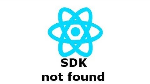 React Native android build failed. SDK location not found