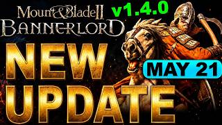 Bannerlord Mount & Blade 2 Update 1.4.0 Patch Naval Battles Completely Changed!