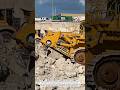 Massive Bulldozer Crushing Giant Rocks