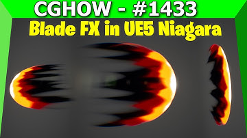 How to Create Blade FX in UE5 Niagara 👉 Showcase