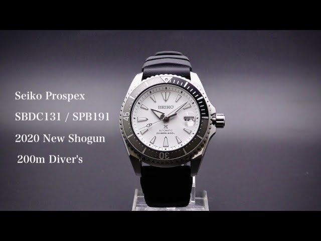 Seiko Prospex SBDC131 / SPB191 Shogun 200m Diver's - YouTube