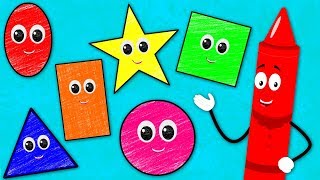 Hey kids! welcome to the wonderful world of crayons nursery rhymes.
today on rhymes we have shapes song which is a super fun rhym...