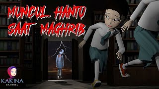 KAKINA HORROR 223 - Macam-macam Hantu Muncul Di Sekolah Saat Maghrib