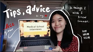 HOW TO ACE YOUR MED SCHOOL INTERVIEWS | Tips, advice, and things I wish I could've done better