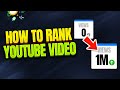 How to rank youtube using smm panel  youtube seo 2022 