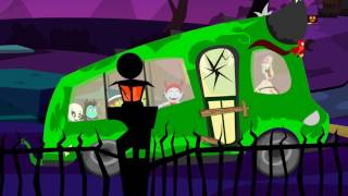 Räder Auf Dem Bus Lied Kinderlieder Scary Halloween Songs For Kids The Wheels On The Bus