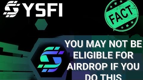 SYSFI - Latest Update | Do This To Be Eligible For $SYN Airdrop 