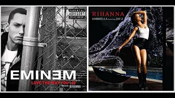 [MASHUP] "I Love the Way You Burn Umbrellas" Rhianna vs Eminem - L.A QUENTIN