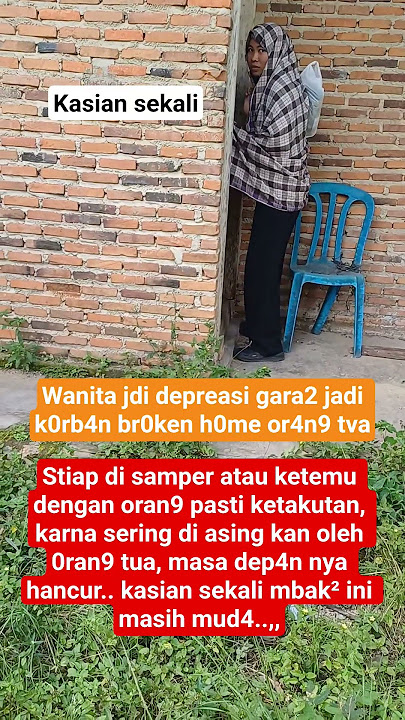 kasian sekali, c4ntik masih muda sudah depre4s1,,