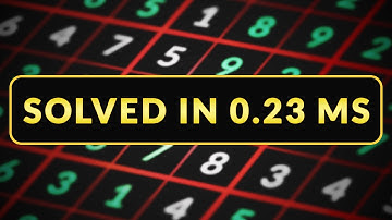 Fast Sudoku AI Uses Crazy Guessing Strategy