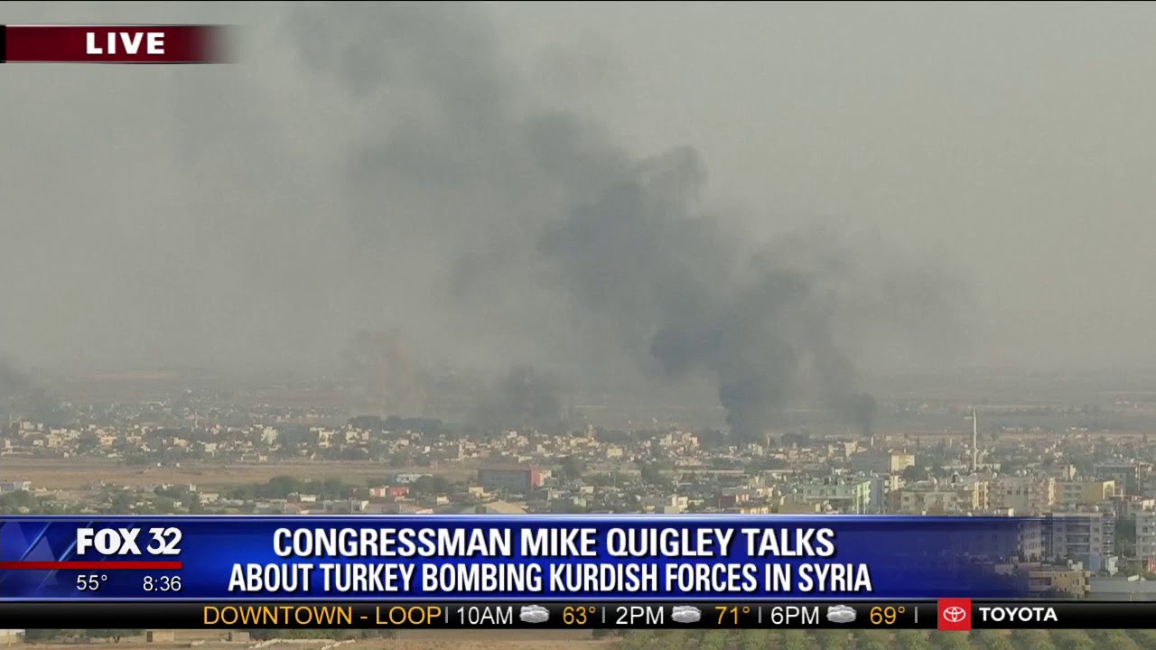 Quigley Joins Fox 32 To Discuss Withdrawal Of Troops From Syria