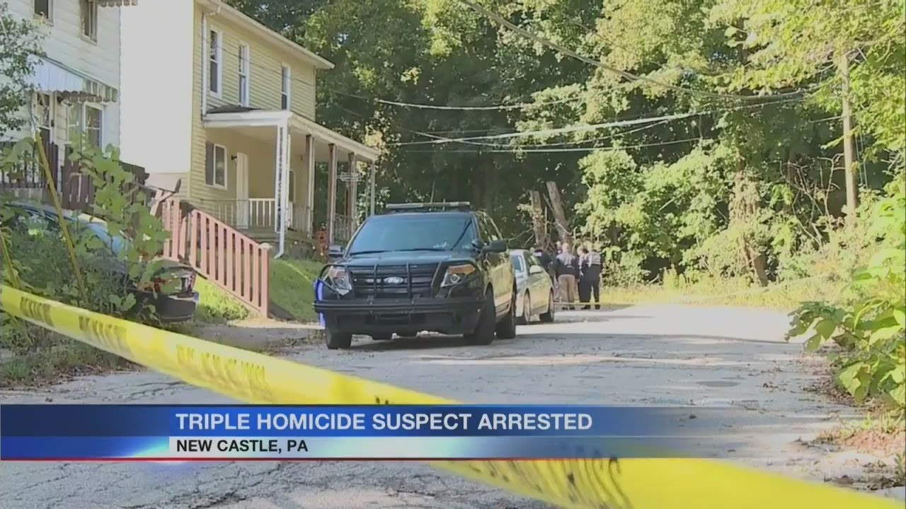 Triple homicide suspect arrested - YouTube