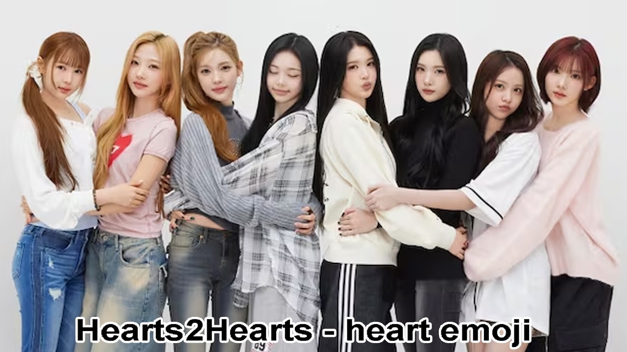 Hearts2Hearts - heart emoji (♡) Lyrics - YouTube