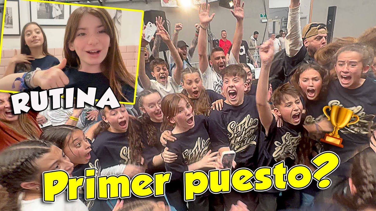 MI RUTINA de MAÑANA con SOFIA para IR a COMPETICION + BATALLAS DE BAILE ¿PRIMER PUESTO? 🏆