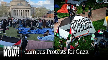 Historic Gaza Protests at Columbia U. Enter Day 6; Campus Protests Spread Across Country