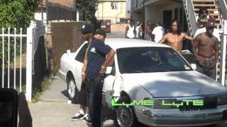 Nipsey Hussle behind scenes  music video "Feeling Myself"