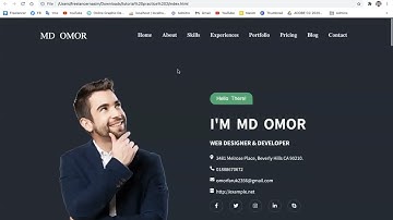 How to make mobile menu with html css & javascript || Freelancer Nasim