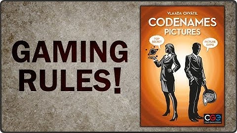 Codenames: Pictures - Official Rules Video