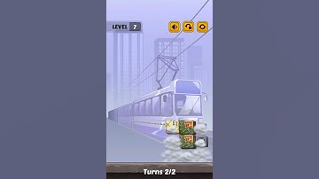 Swap the box train level 7 Walkthrough solutions answers