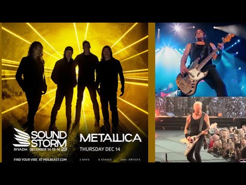 METALLICA to play 1st ever concert in Saudi Arabia in December at the Soundstorm fest in Riyadh