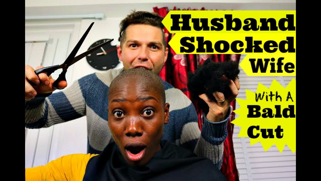 WIFE REACTING TO A BALD HAIRCUT Pt1 - Delightful Delaneys Family