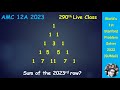 AMC 12A 2023 Problem 20 | Competition Math Tricks &amp; Crash Course Walkthrough