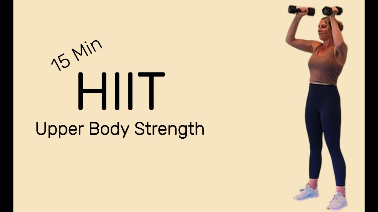 Sculpted Arms in 15 Minutes 💪 | Upper Body HIIT Workout
