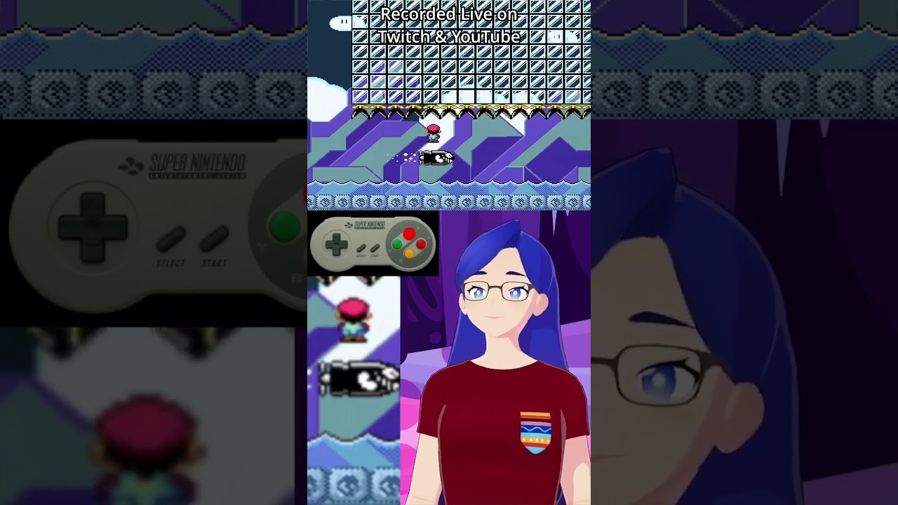 Glitchcat Lake Stage Clear [Quickie World 1 - Kaizo SMW] 