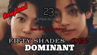 Re-Upload Taekook Ff - Fifty Shades Of The Dominant Chapter 23