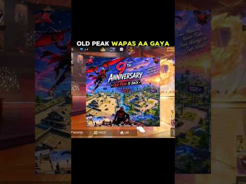 Free Fire Max Old Peak Is Back? 😱 | FF 7th Anniversary Update Reality | #freefire