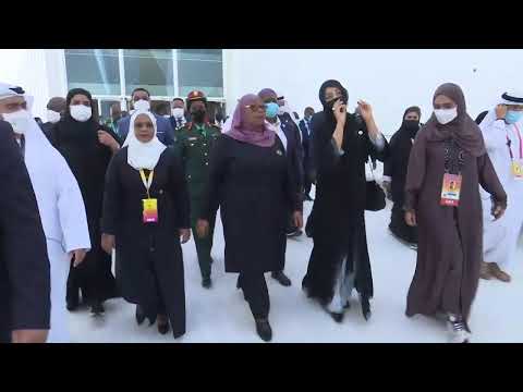 Mhe. Rais Samia Suluhu Hassan akishiriki Siku ya Tanzania Expo 2020 Dubai