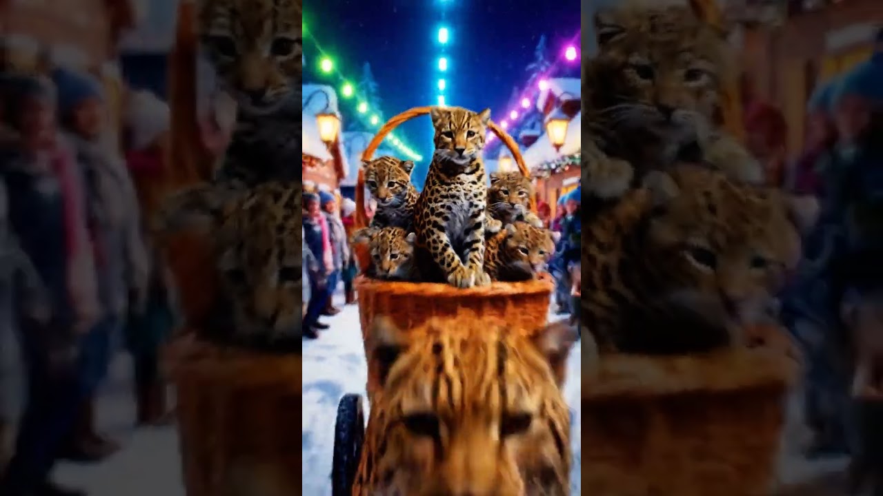 From Whiskers to Roars: The White Cat’s Epic Journey 