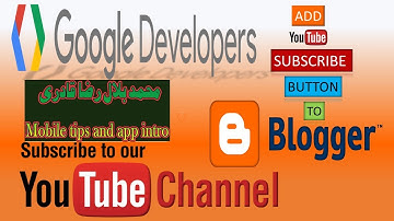 how to add subscribe button on blogger 2019