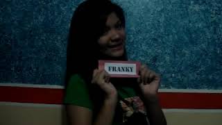 TO my DEAR FRANKY